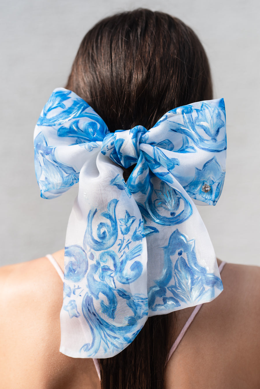 Theodora White Hair Bow – THEODORA Atelier