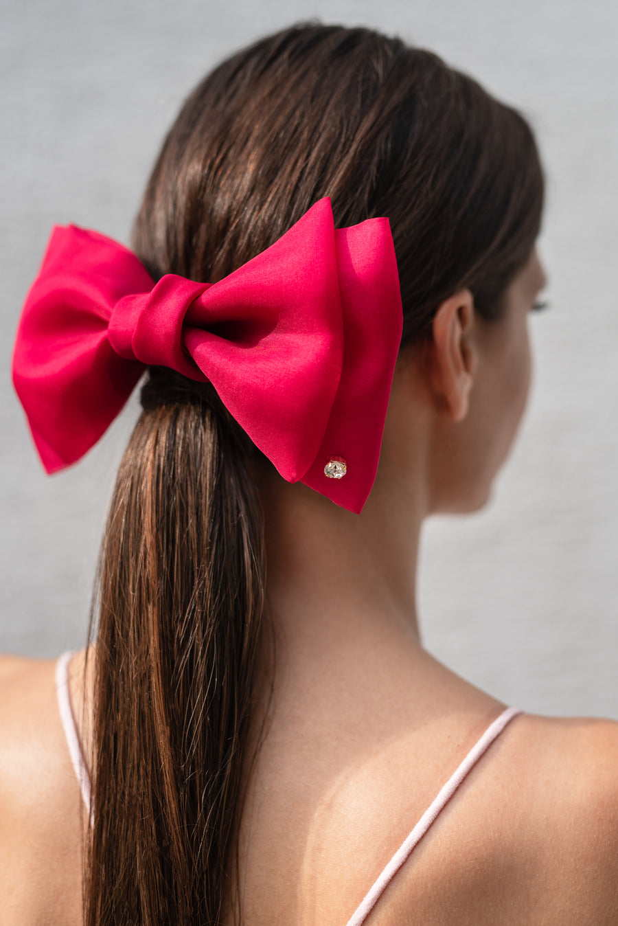 Theodora White Hair Bow – THEODORA Atelier